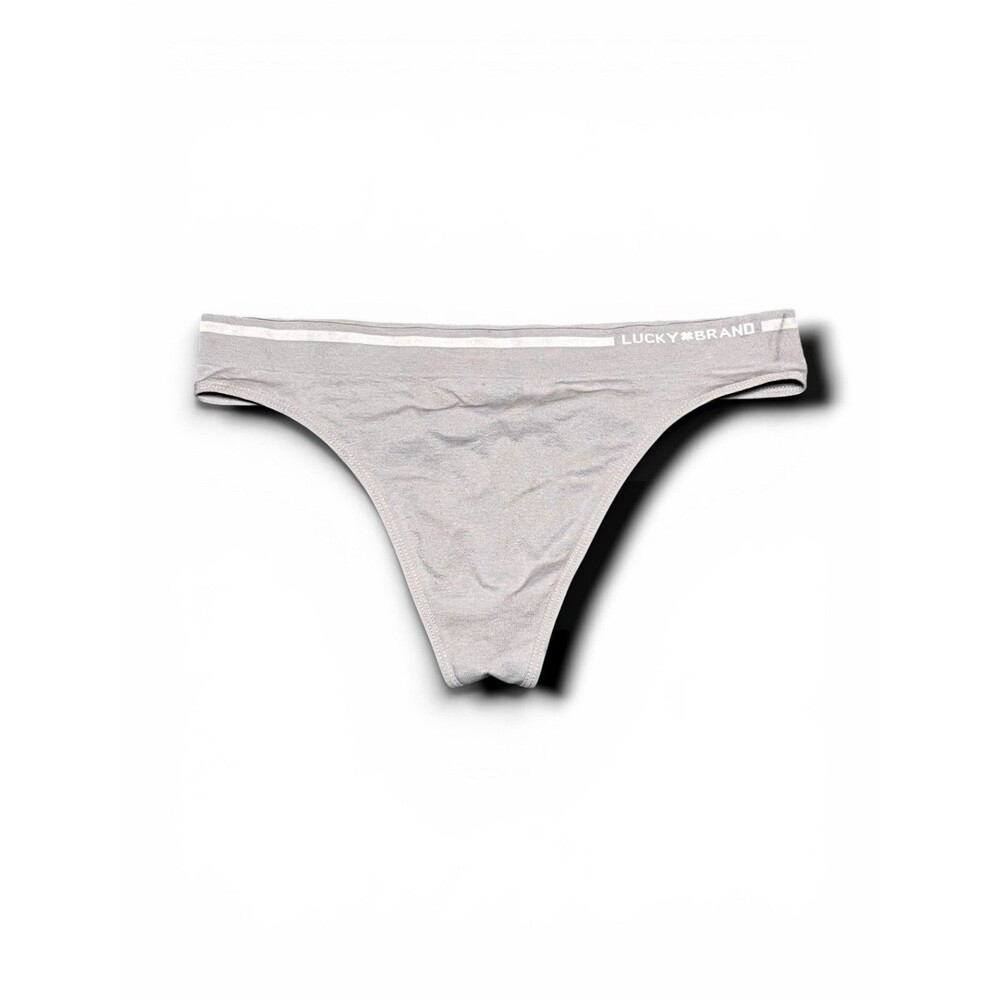 Lucky Brand Women's Logo Band Thong Panty - Large (NWOT)